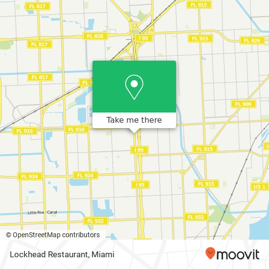 Mapa de Lockhead Restaurant