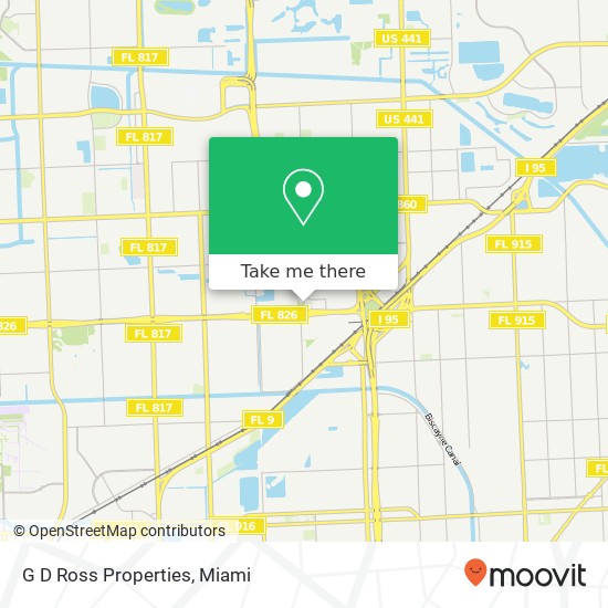 G D Ross Properties map