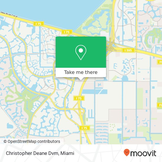 Mapa de Christopher Deane Dvm
