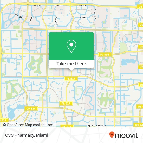 CVS Pharmacy map