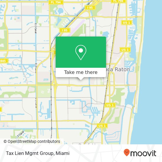 Tax Lien Mgmt Group map