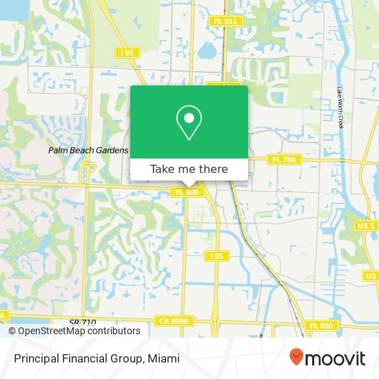 Principal Financial Group map