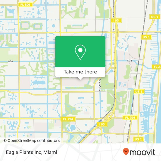 Eagle Plants Inc map