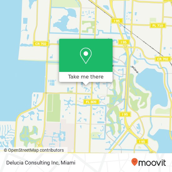 Delucia Consulting Inc map