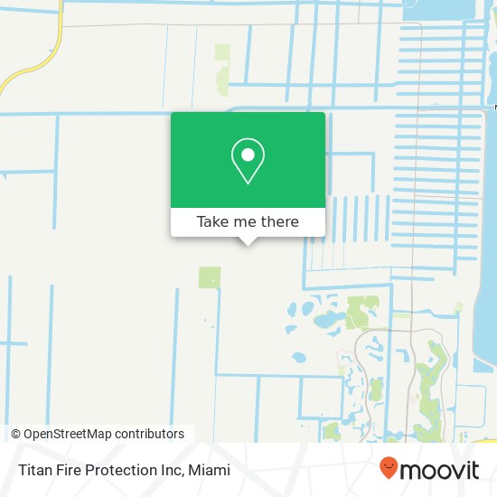 Mapa de Titan Fire Protection Inc