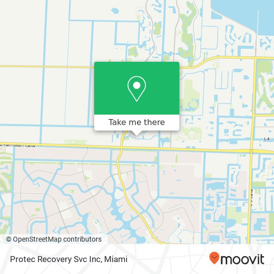 Protec Recovery Svc Inc map