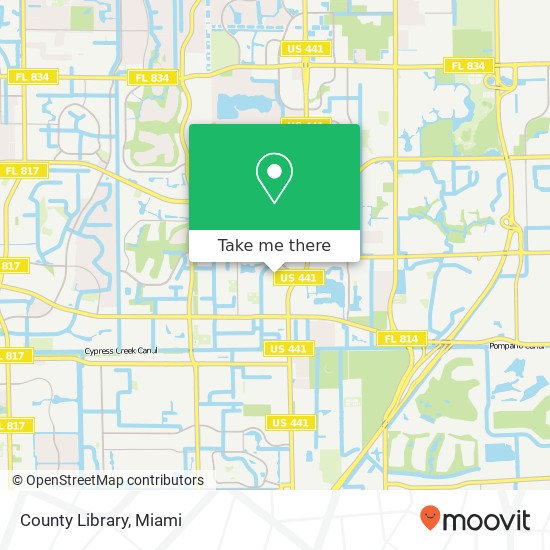 Mapa de County Library