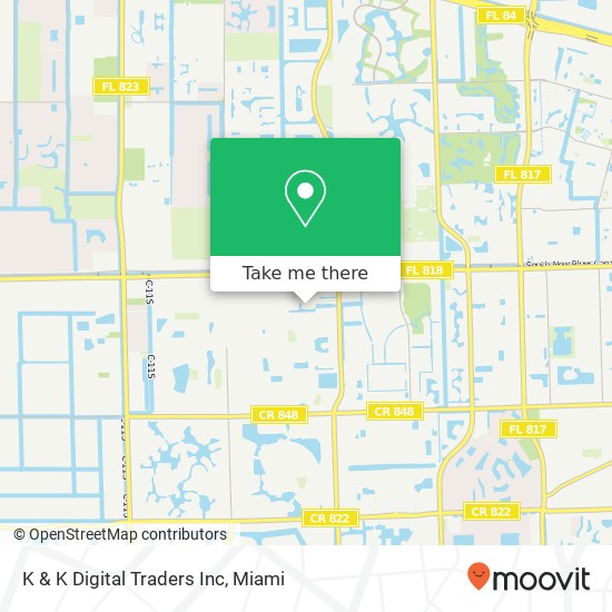 K & K Digital Traders Inc map