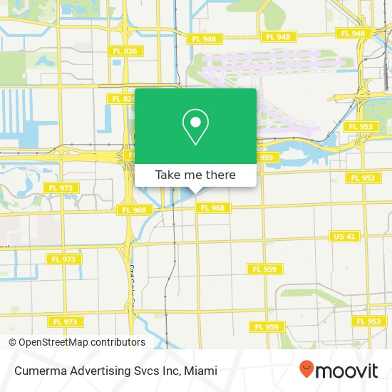 Mapa de Cumerma Advertising Svcs Inc