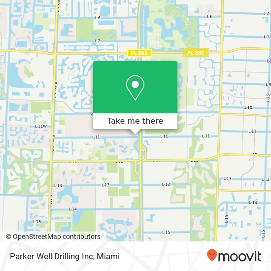 Parker Well Drilling Inc map