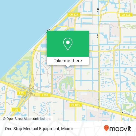 Mapa de One Stop Medical Equipment