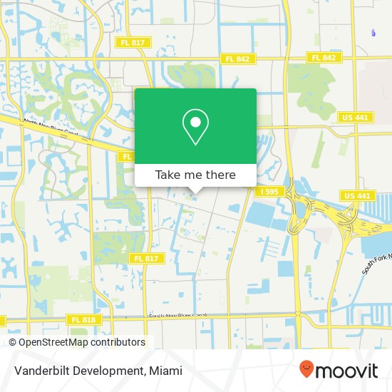 Mapa de Vanderbilt Development