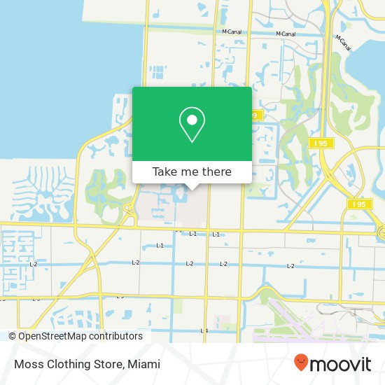 Moss Clothing Store map