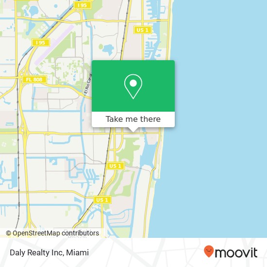 Daly Realty Inc map