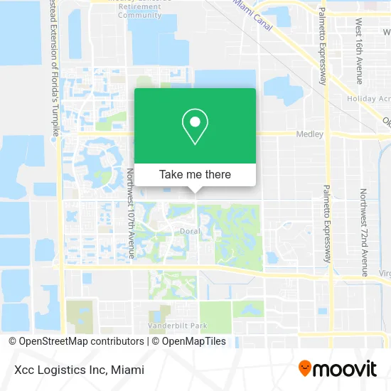Mapa de Xcc Logistics Inc