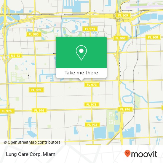 Mapa de Lung Care Corp