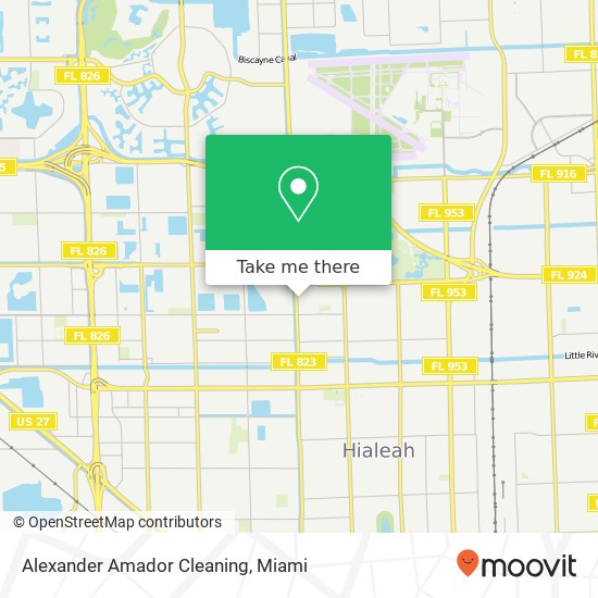 Mapa de Alexander Amador Cleaning