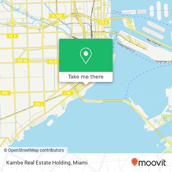 Kambe Real Estate Holding map