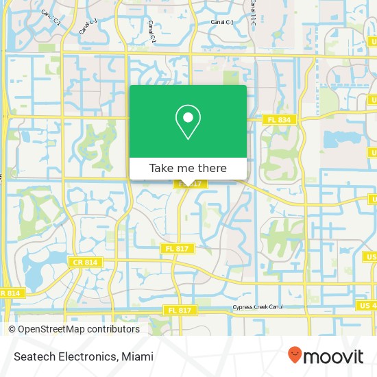 Seatech Electronics map