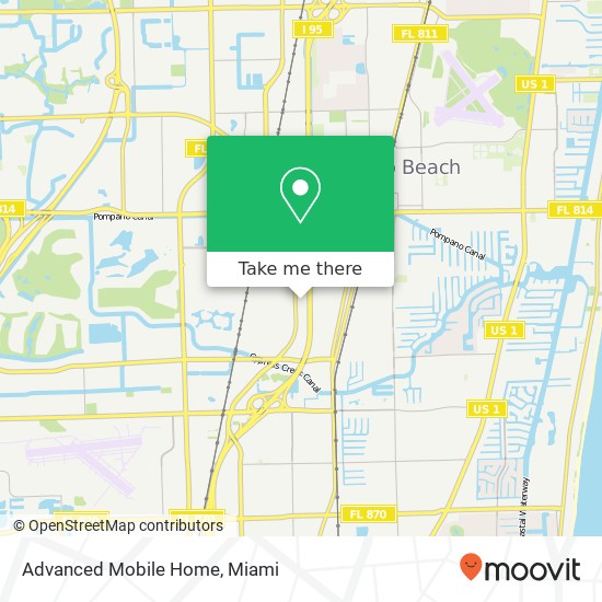 Mapa de Advanced Mobile Home