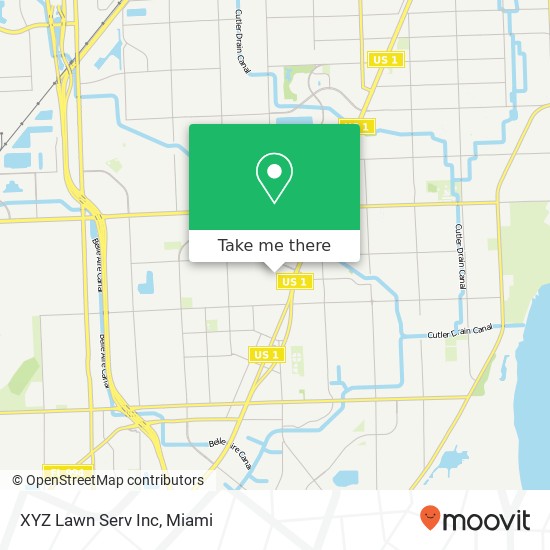 XYZ Lawn Serv Inc map