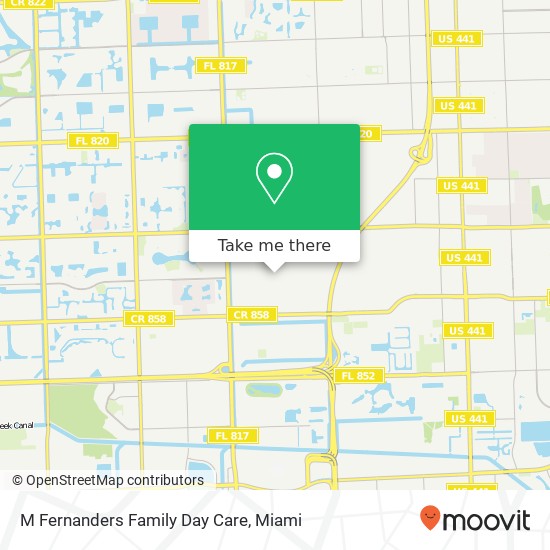 M Fernanders Family Day Care map