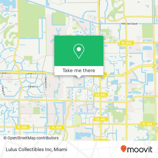 Lulus Collectibles Inc map
