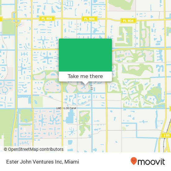 Mapa de Ester John Ventures Inc