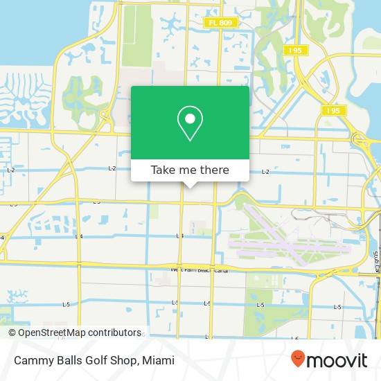 Mapa de Cammy Balls Golf Shop
