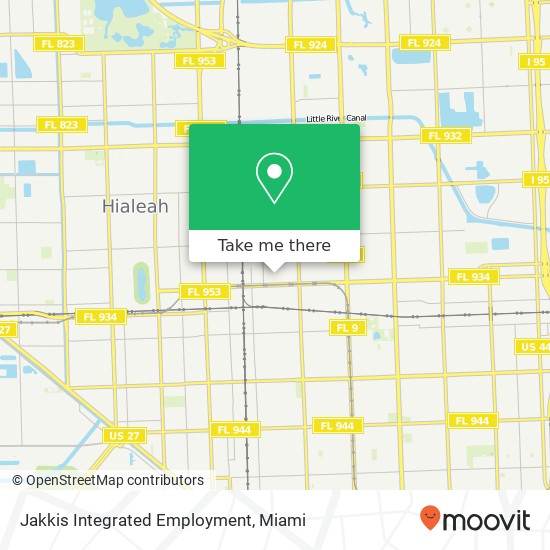 Mapa de Jakkis Integrated Employment