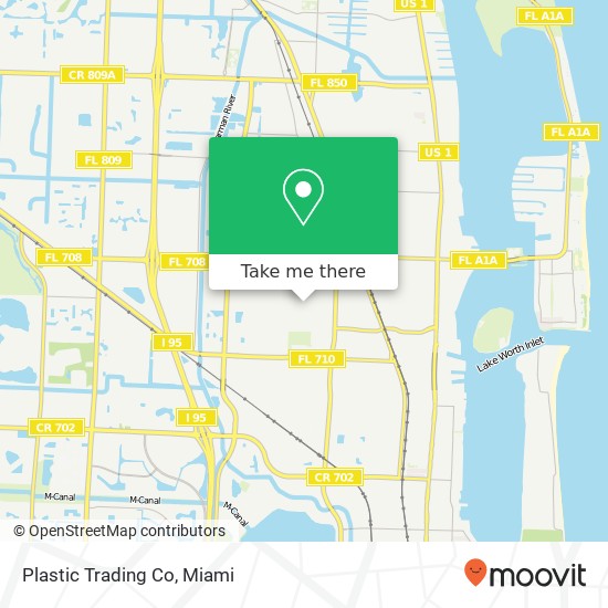 Plastic Trading Co map