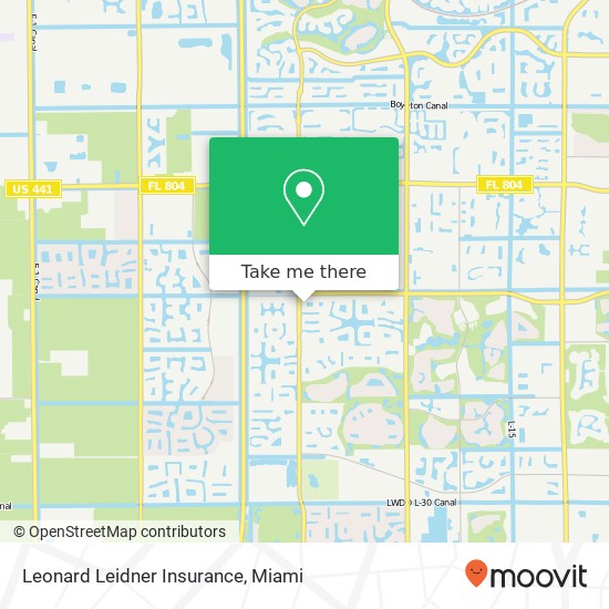 Leonard Leidner Insurance map