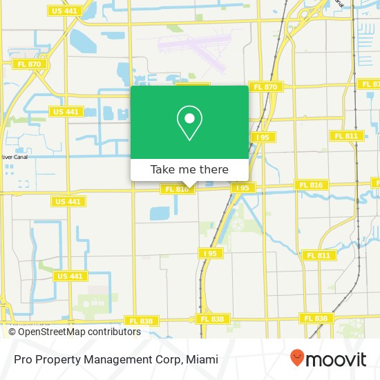 Pro Property Management Corp map