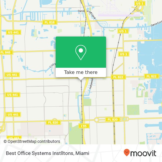 Best Office Systems Instlltons map