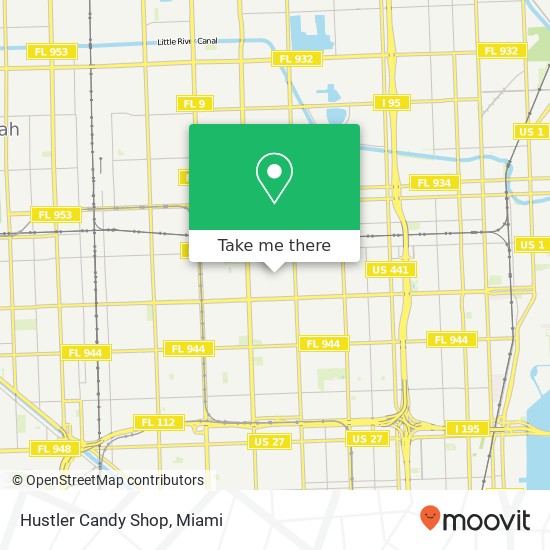 Hustler Candy Shop map