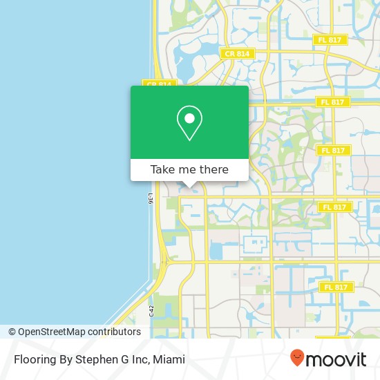 Flooring By Stephen G Inc map