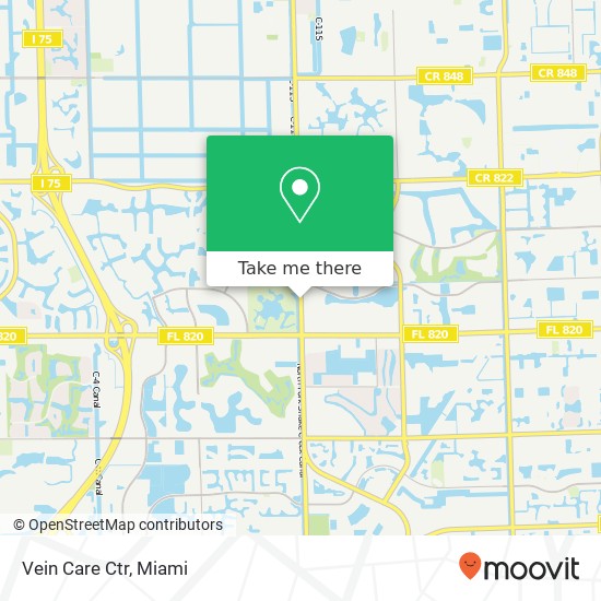 Vein Care Ctr map