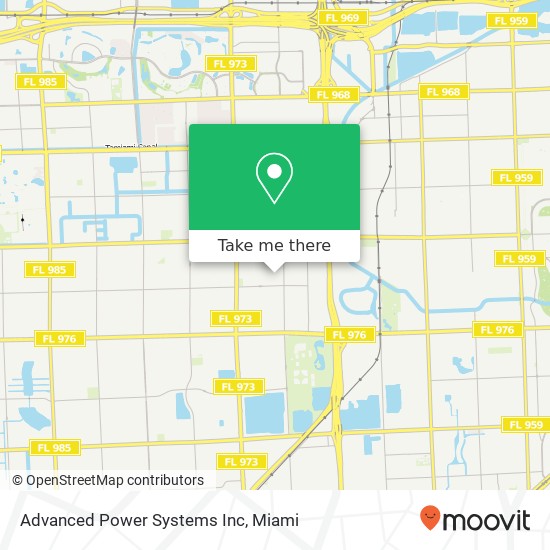 Advanced Power Systems Inc map