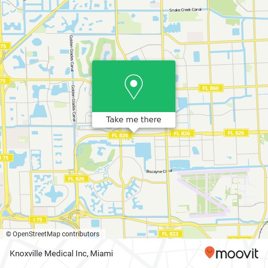 Mapa de Knoxville Medical Inc