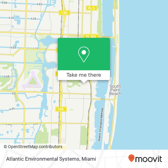 Mapa de Atlantic Environmental Systems