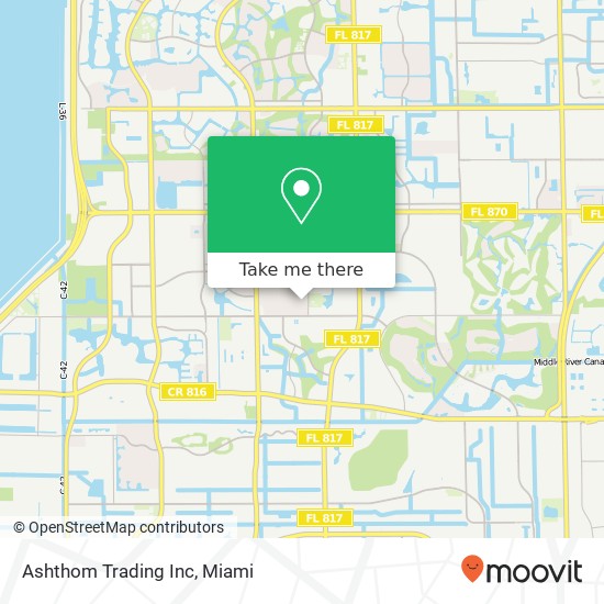 Mapa de Ashthom Trading Inc