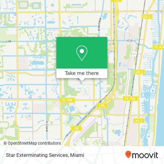 Mapa de Star Exterminating Services