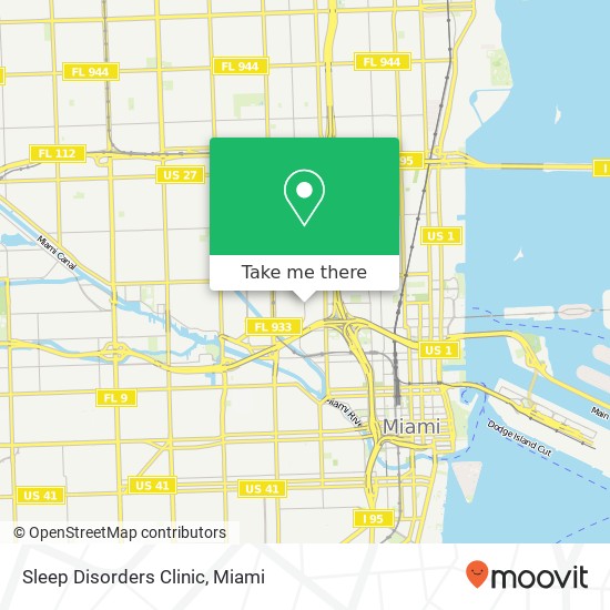 Mapa de Sleep Disorders Clinic