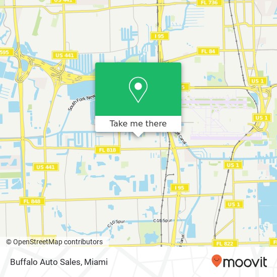 Buffalo Auto Sales map