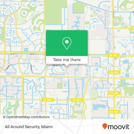 All Around Security map