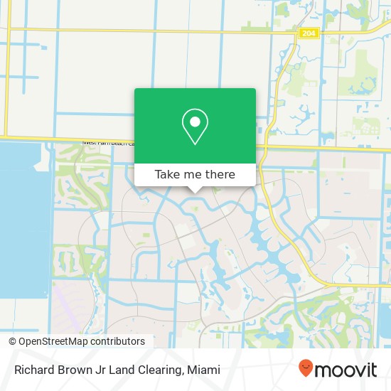 Mapa de Richard Brown Jr Land Clearing