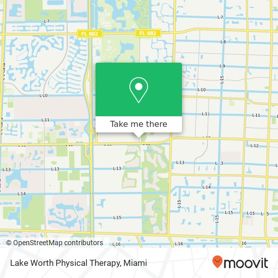 Mapa de Lake Worth Physical Therapy