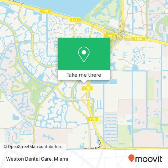 Mapa de Weston Dental Care