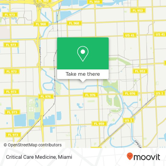 Critical Care Medicine map