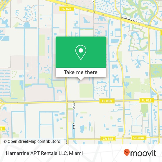 Harnarrine APT Rentals LLC map